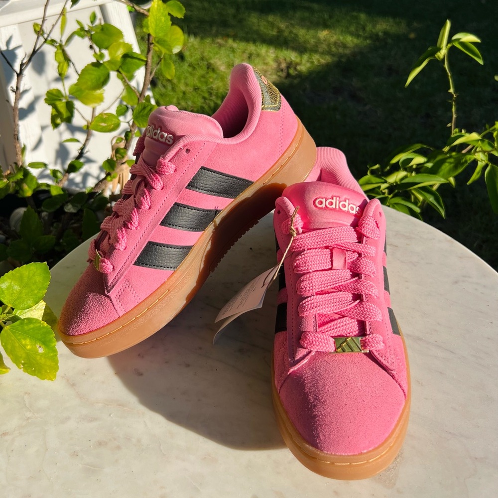 🌸Adidas💫Beautiful Pinky day 🌸Women's Pink and Black Sneakers